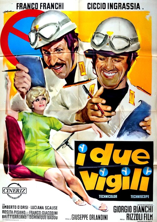 I due vigili - Italian Movie Poster