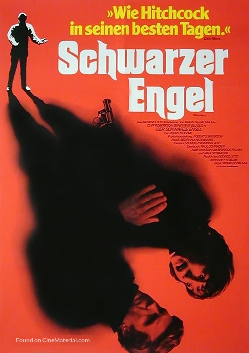 Obsession - German Movie Poster