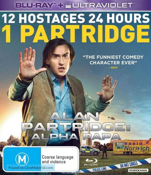 Alan Partridge: Alpha Papa - Australian Blu-Ray movie cover