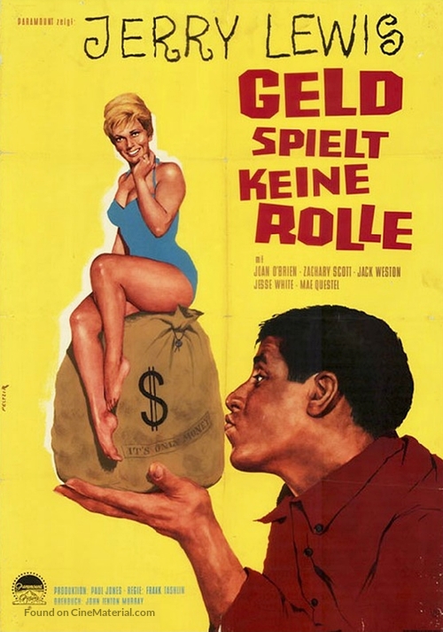 It&#039;$ Only Money - German Movie Poster