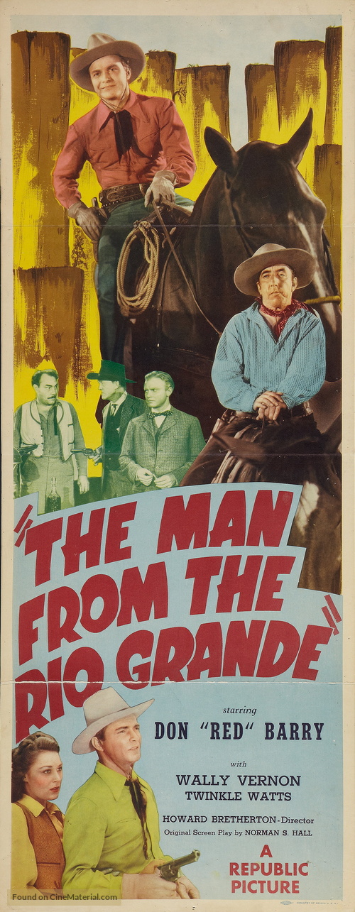 The Man from the Rio Grande - Movie Poster