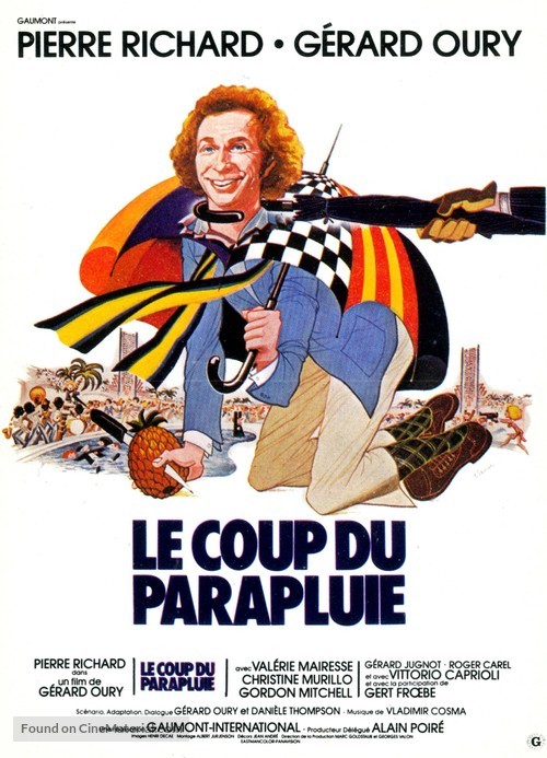 Le coup du parapluie - French Movie Poster