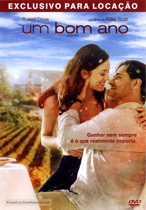 A Good Year - Brazilian DVD movie cover