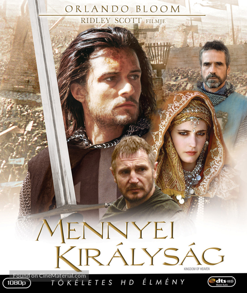 Kingdom of Heaven - Hungarian Blu-Ray movie cover