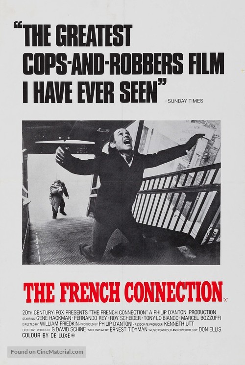The French Connection - British Movie Poster