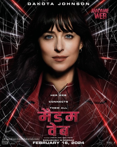 Madame Web - Indian Movie Poster