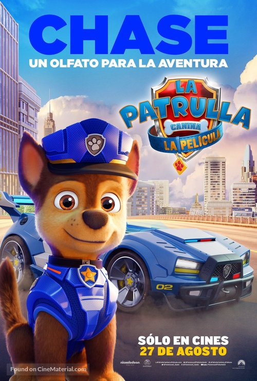 Paw Patrol: The Movie - Spanish Movie Poster