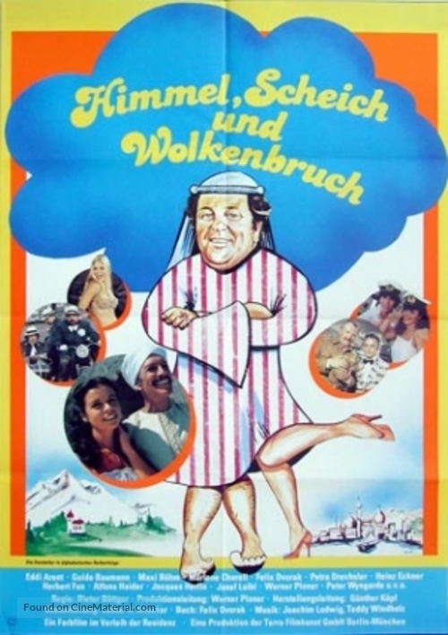 Himmel, Scheich und Wolkenbruch - German Movie Poster