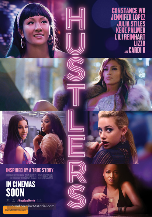 Hustlers - Australian Movie Poster