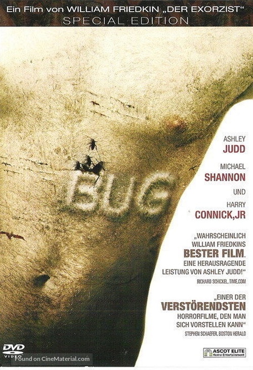 Bug - German DVD movie cover