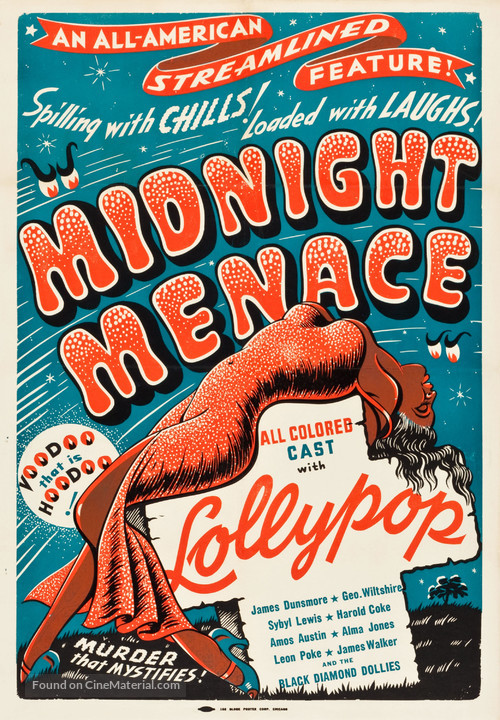 Midnight Menace - Movie Poster