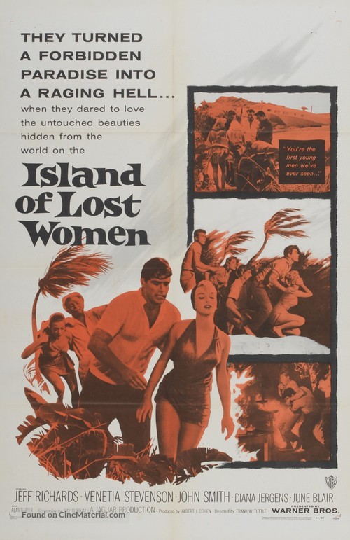 Island of Lost Women - Movie Poster