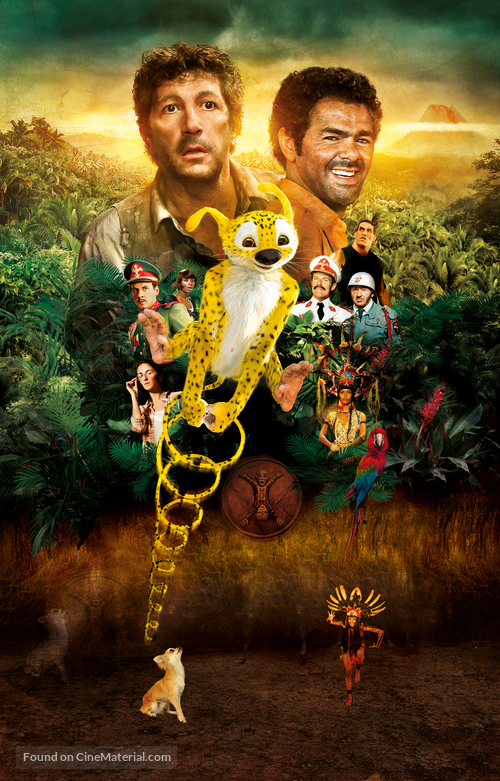 Sur la piste du Marsupilami - French Key art