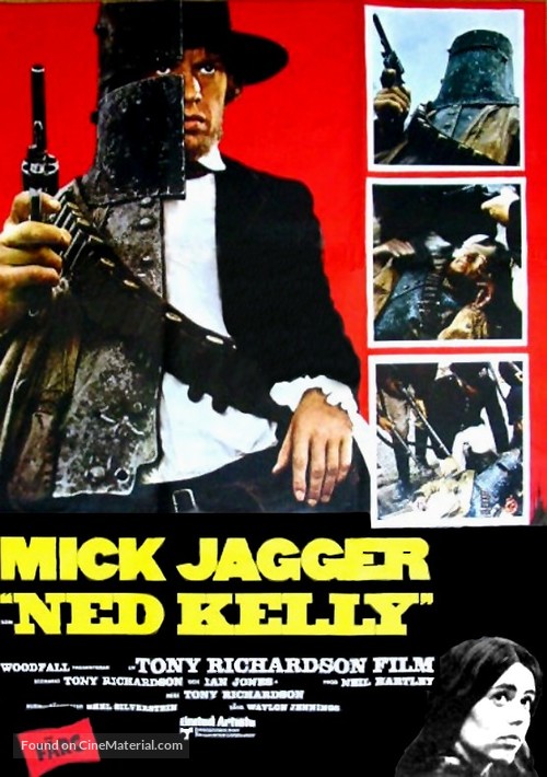 Ned Kelly - Swedish Movie Poster