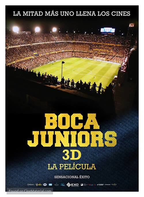 Boca Juniors 3D: The Movie - Argentinian Movie Poster