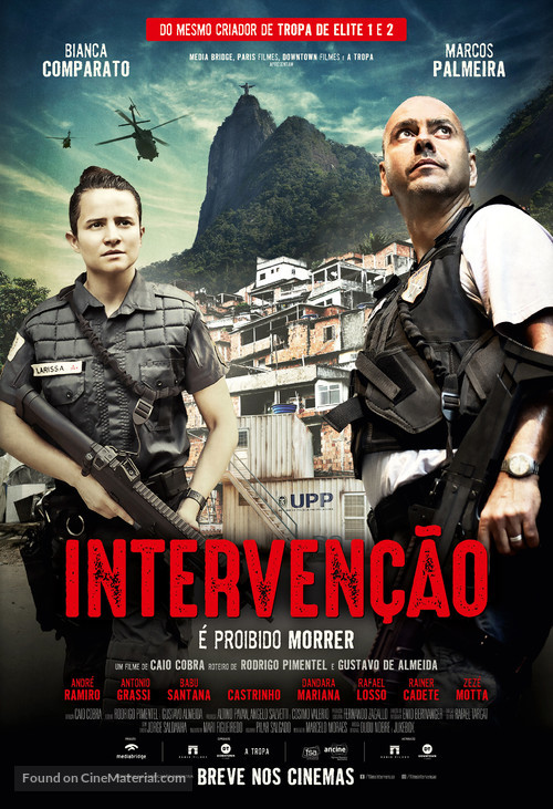 Interven&ccedil;&atilde;o, &Eacute; Proibido Morrer - Brazilian Movie Poster