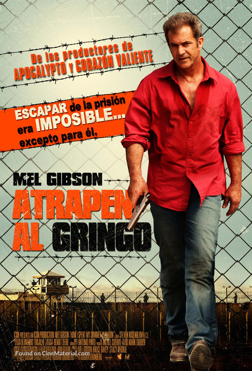 Get the Gringo - Chilean Movie Poster