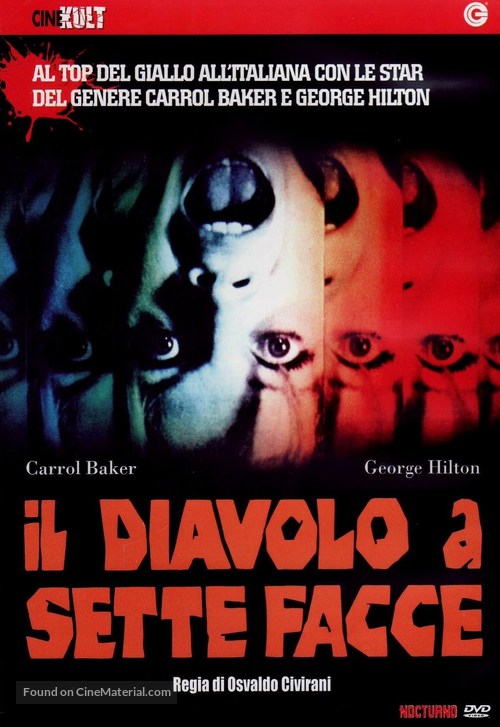 Il diavolo a sette facce - Italian DVD movie cover
