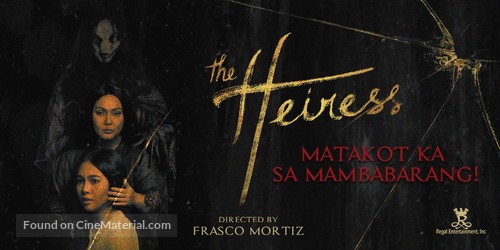 The Heiress - Philippine Movie Poster