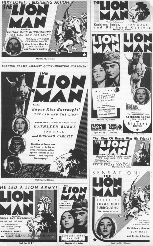 The Lion Man - Movie Poster