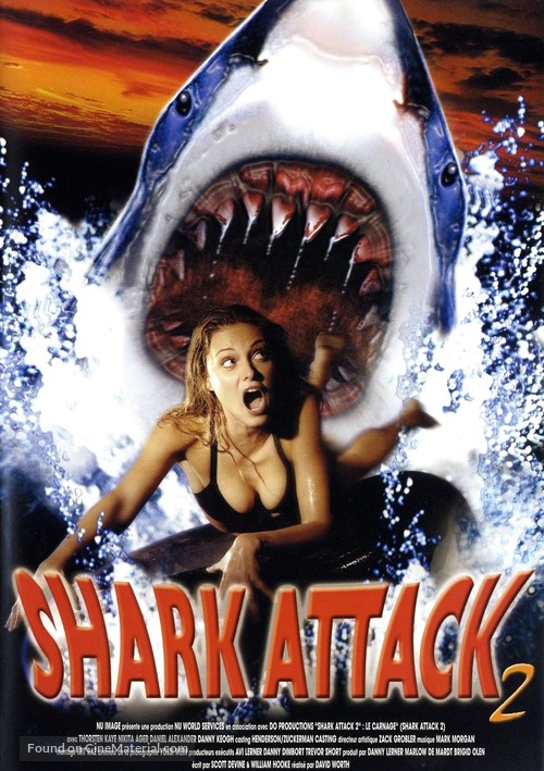 Shark Attack 2 - French DVD movie cover