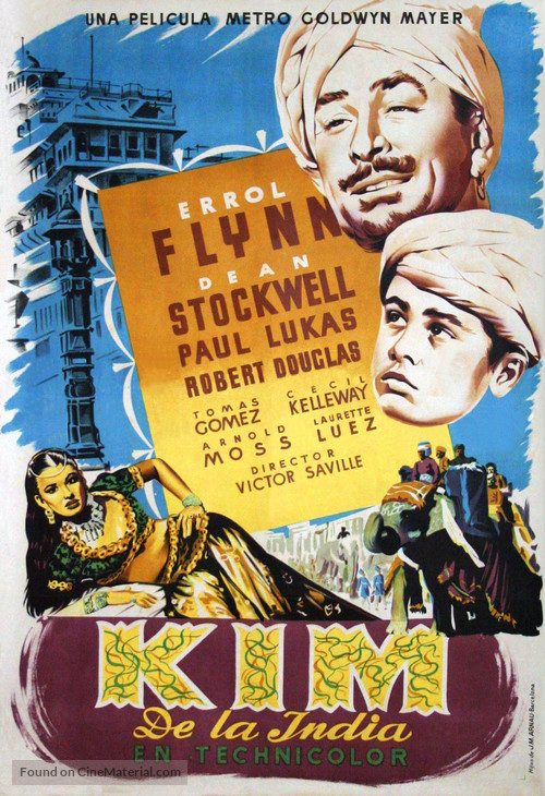 Kim - Spanish Movie Poster