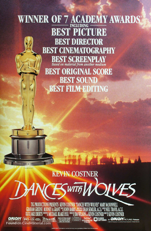 Dances with Wolves - Movie Poster