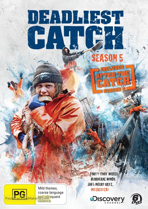 &quot;Deadliest Catch&quot; - Australian DVD movie cover