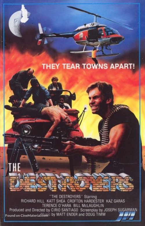 The Devastator - VHS movie cover