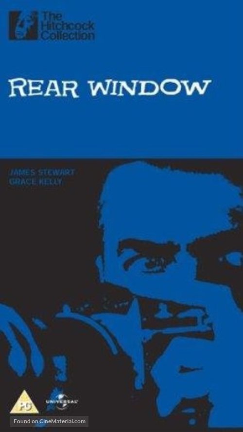 Rear Window - British VHS movie cover