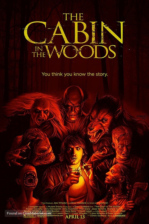 The Cabin in the Woods - poster