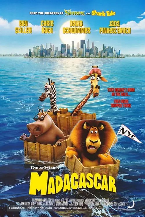 Madagascar (2005) movie poster