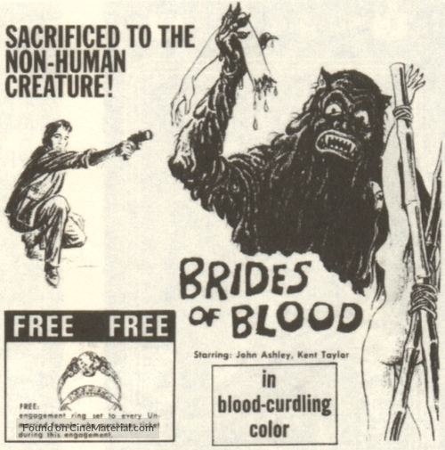 Brides of Blood - Movie Poster
