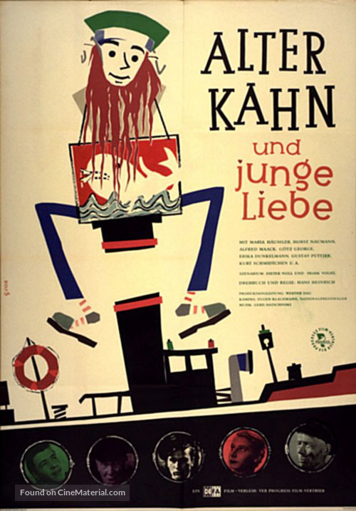 Alter Kahn und junge Liebe - German Movie Poster