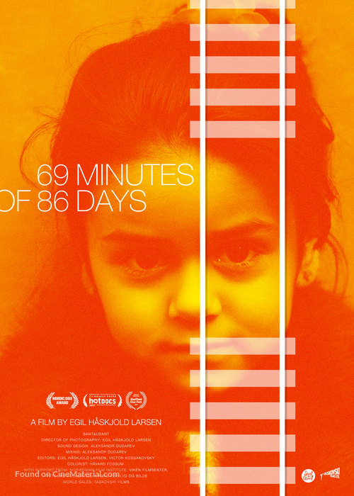 69 Minutes of 86 Days - Norwegian Movie Poster