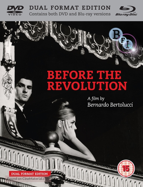 Prima della rivoluzione - British Blu-Ray movie cover