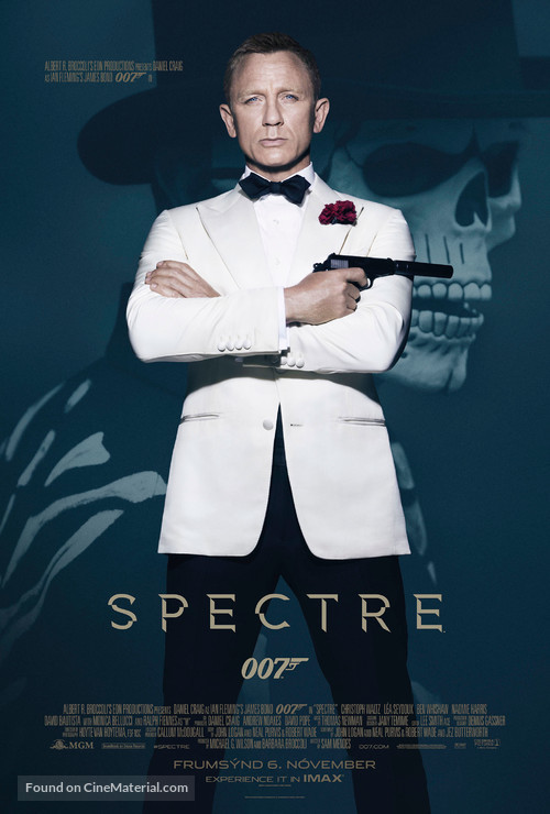Spectre - Icelandic Movie Poster