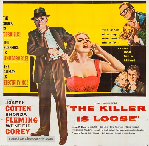 The Killer Is Loose - Movie Poster