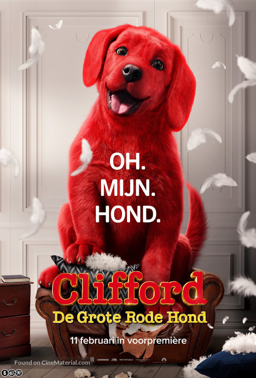 Clifford the Big Red Dog - Dutch Movie Poster