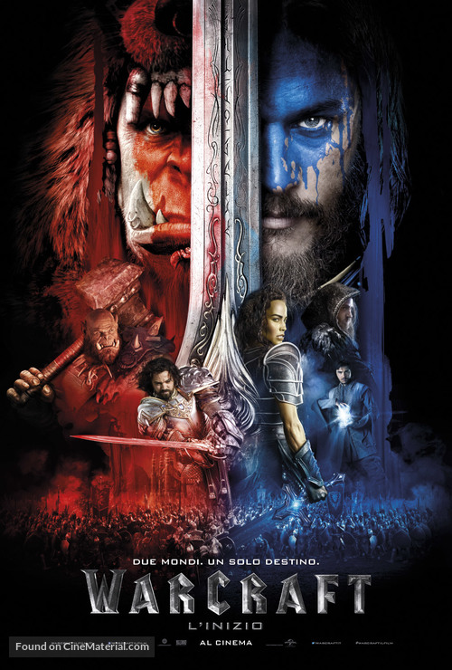 Warcraft - Italian Movie Poster
