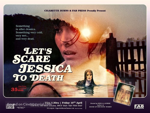 Let&#039;s Scare Jessica to Death - British Re-release movie poster
