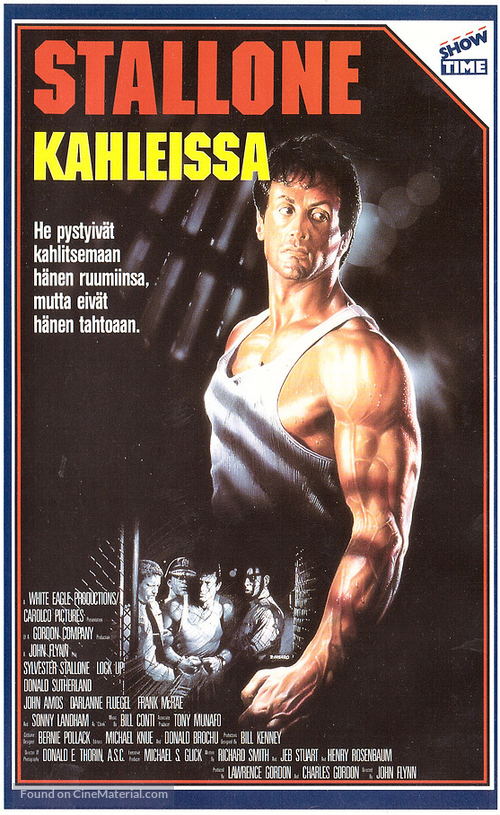 Lock Up - Finnish VHS movie cover