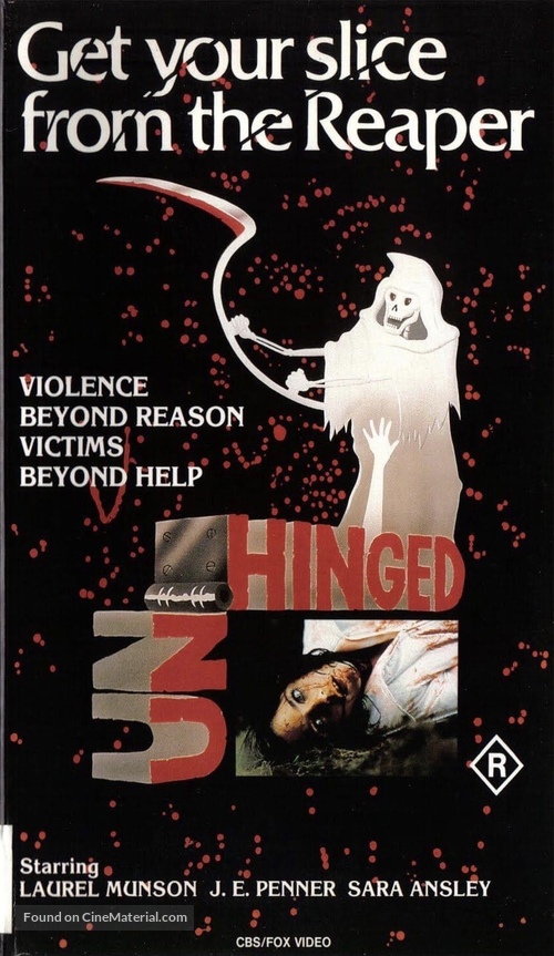 Unhinged - Australian Movie Poster