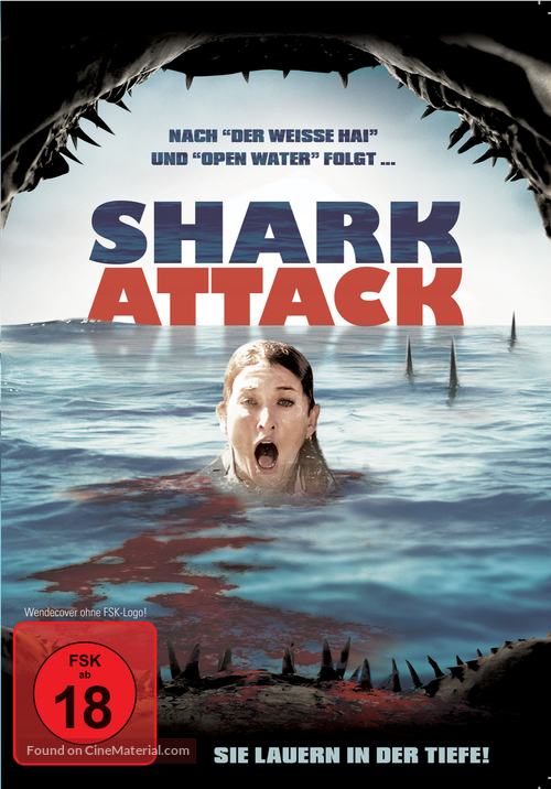 Malibu Shark Attack - German DVD movie cover