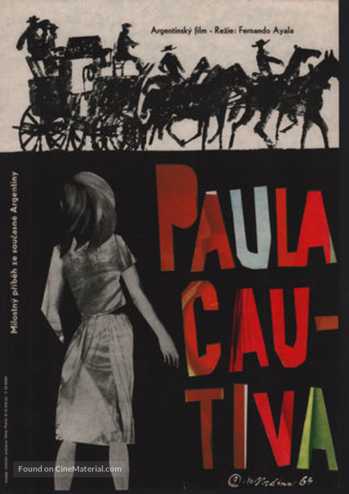 Paula cautiva - Czech Movie Poster