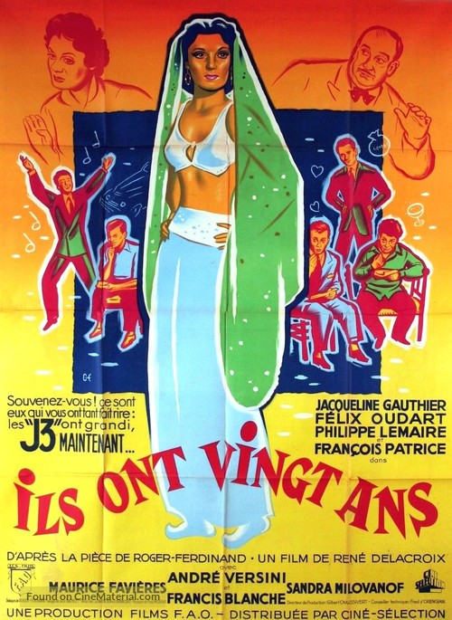 Ils ont vingt ans (1950) French movie poster