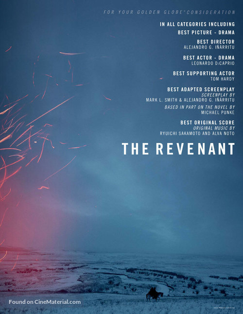 The Revenant - For your consideration movie poster