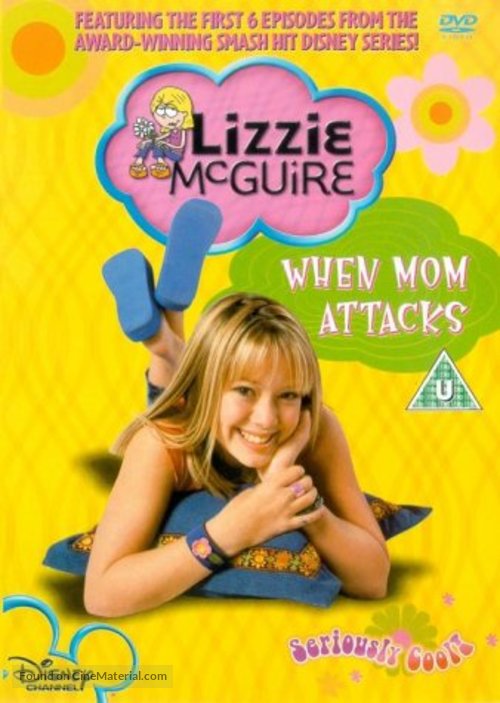 &quot;Lizzie McGuire&quot; - British DVD movie cover