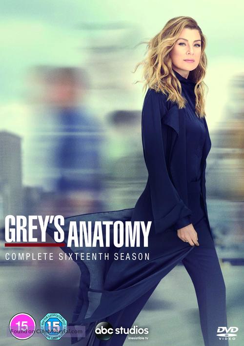 &quot;Grey&#039;s Anatomy&quot; - British DVD movie cover