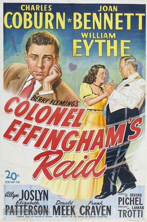 Colonel Effingham&#039;s Raid - Movie Poster